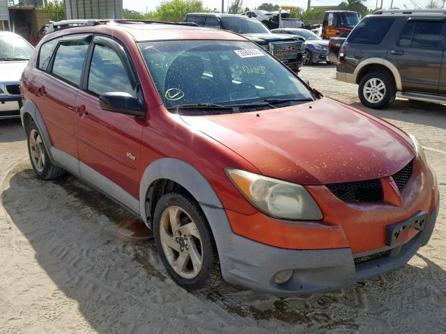 5Y2SL62823Z473470 - 2003 PONTIAC VIBE RED photo 1