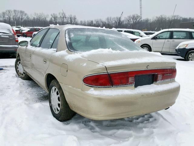 2G4WS52J041181999 - 2004 BUICK CENTURY CU GOLD photo 3