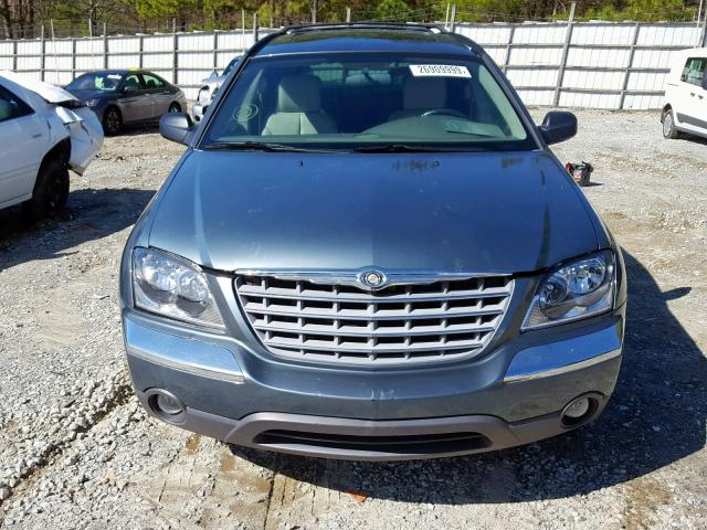 2C8GM68475R579450 - 2005 CHRYSLER PACIFICA T BLUE photo 9