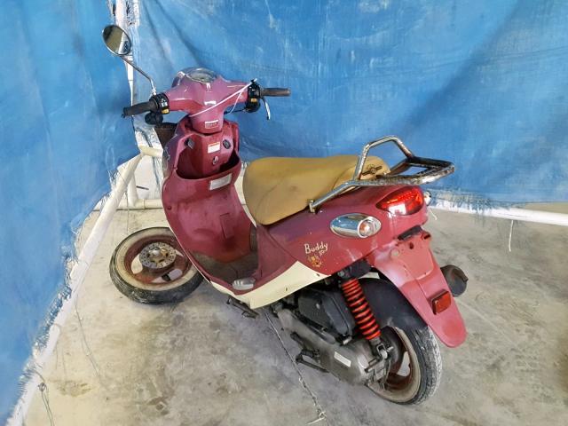 RFVPAP5A7C1009322 - 2012 GENUINE SCOOTER CO. BUDDY 50 PINK photo 3