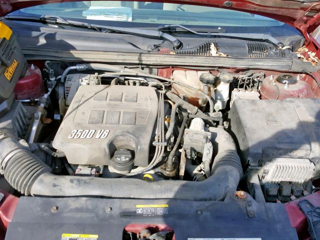 1G1ZT54885F215747 - 2005 CHEVROLET MALIBU LS Tünd qırmızı foto 7