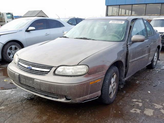 1G1NE52J02M724401 - 2002 CHEVROLET MALIBU LS BROWN photo 2