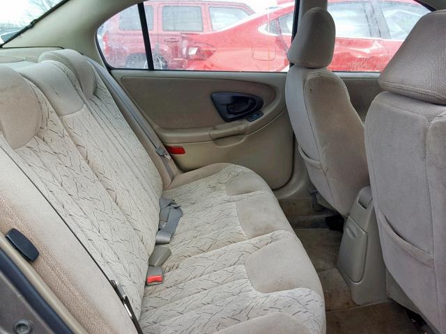 1G1NE52J02M724401 - 2002 CHEVROLET MALIBU LS BROWN photo 6