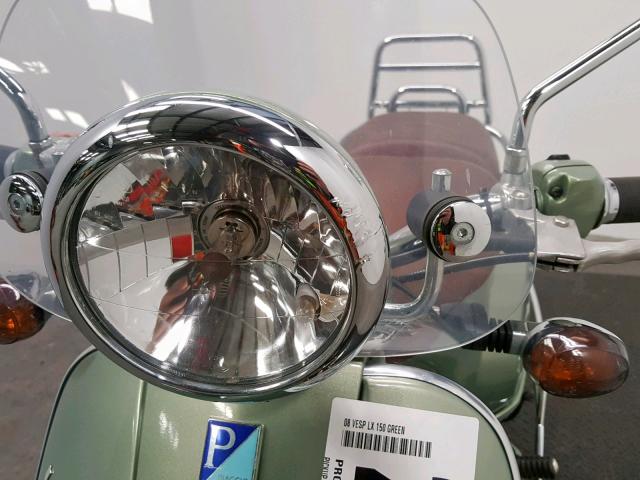 ZAPM448F785500966 - 2008 VESPA LX 150 GREEN photo 16