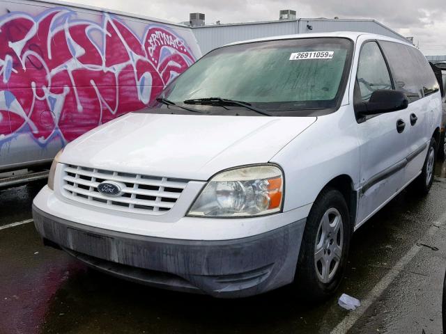 2FTZA54696BA48233 - 2006 FORD FREESTAR WHITE photo 2