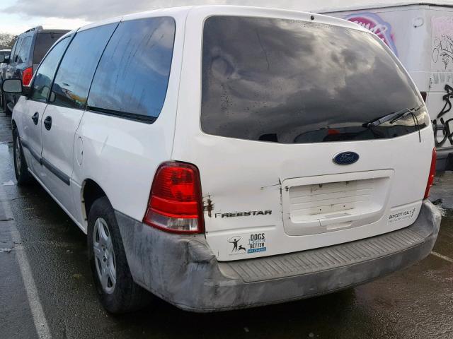 2FTZA54696BA48233 - 2006 FORD FREESTAR WHITE photo 3