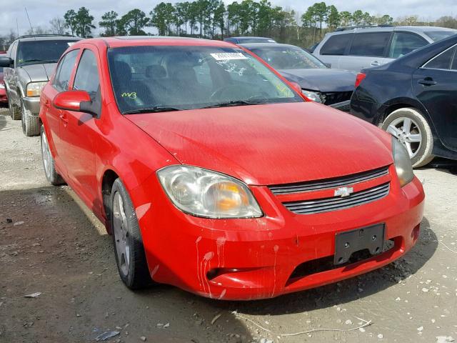 1G1AF5F55A7168334 - 2010 CHEVROLET COBALT 2LT RED photo 1