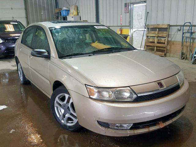 1G8AL52FX4Z208358 - 2004 SATURN ION LEVEL GOLD photo 1