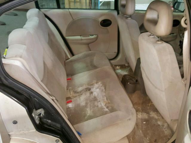 1G8AL52FX4Z208358 - 2004 SATURN ION LEVEL GOLD photo 6