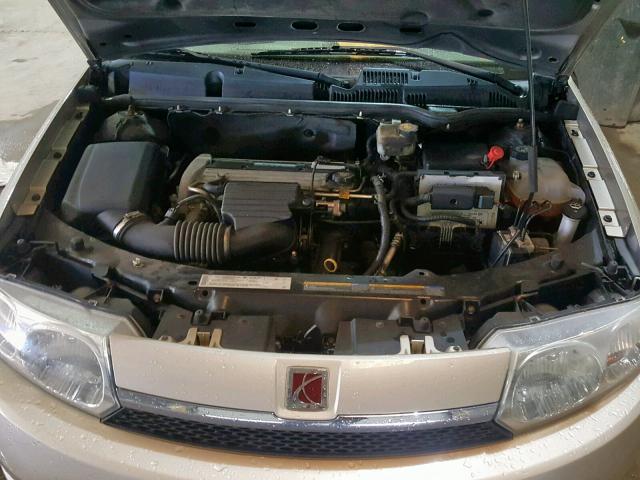 1G8AL52FX4Z208358 - 2004 SATURN ION LEVEL GOLD photo 7