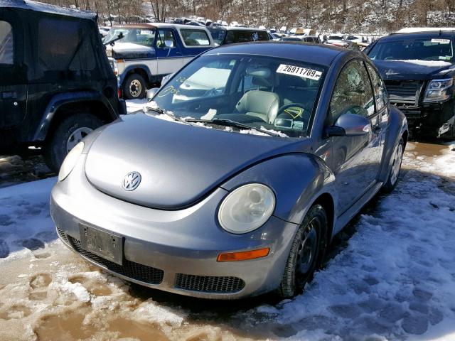 3VWEG31C57M508867 - 2007 VOLKSWAGEN NEW BEETLE ნაცრისფერი ფოტო 2