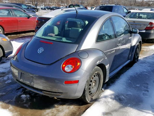 3VWEG31C57M508867 - 2007 VOLKSWAGEN NEW BEETLE ნაცრისფერი ფოტო 4