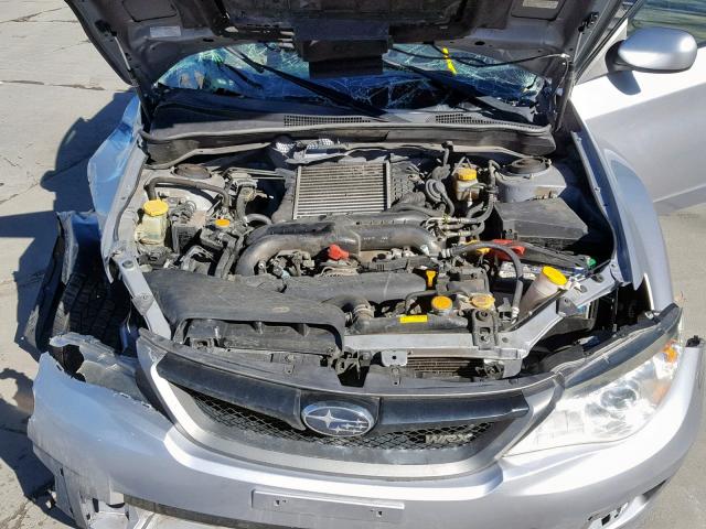 JF1GR7E60EG264138 - 2014 SUBARU IMPREZA WR SILVER photo 7