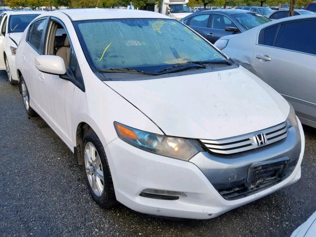 JHMZE2H70AS016578 - 2010 HONDA INSIGHT WHITE photo 1