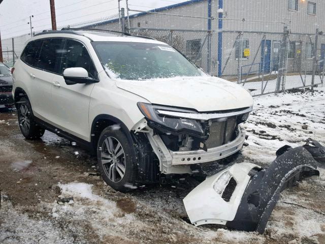 5FNYF6H73GB064759 - 2016 HONDA PILOT EXLN WHITE photo 1