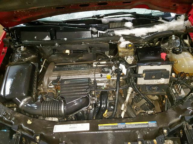 1G8AW14F43Z202213 - 2003 SATURN ION LEVEL RED photo 7