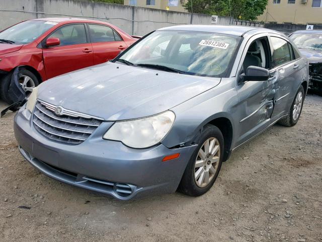 1C3LC46K98N209910 - 2008 CHRYSLER SEBRING LX SILVER photo 2