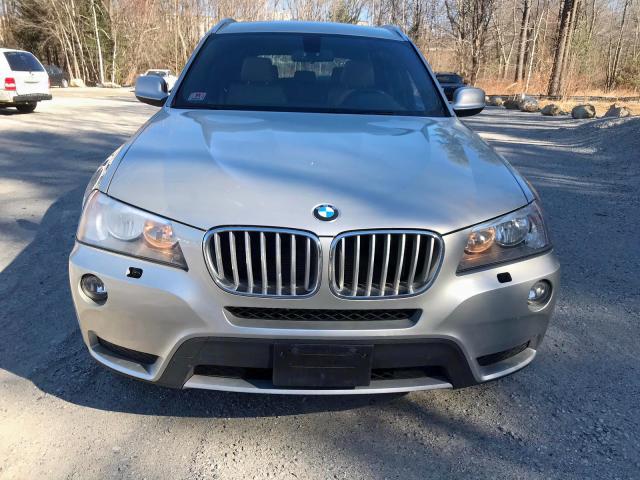 5UXWX9C55D0A26389 - 2013 BMW X3 XDRIVE2 SILVER photo 4