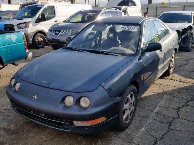 JH4DB7550RS012612 - 1994 ACURA INTEGRA LS GREEN photo 2