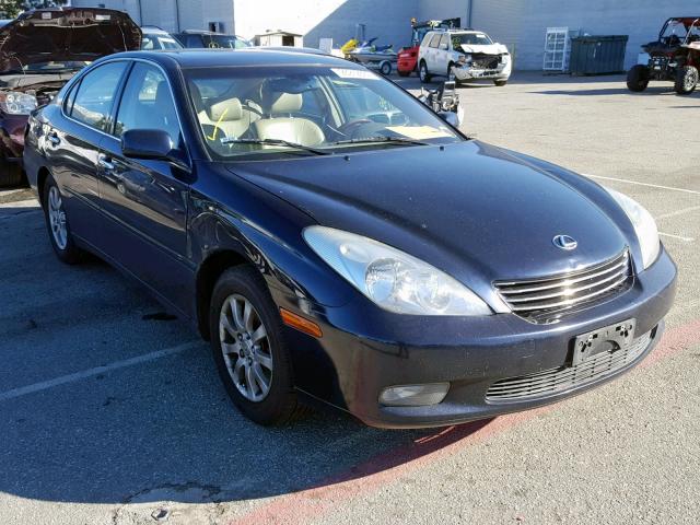 JTHBA30G540013139 - 2004 LEXUS ES 330 BLUE photo 1