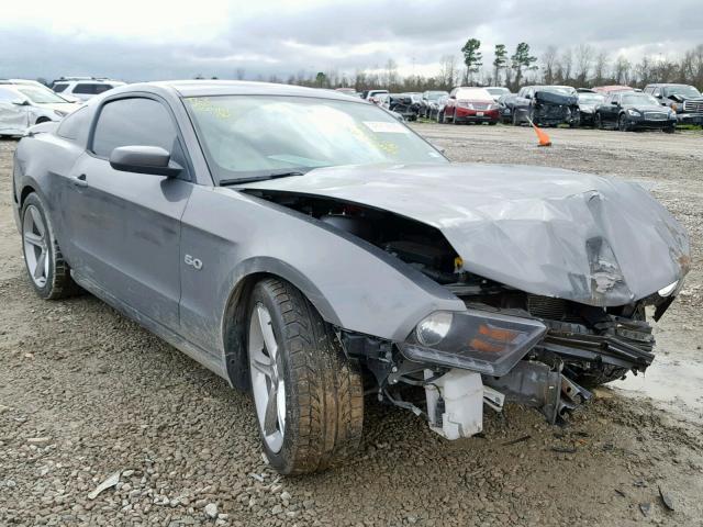 1ZVBP8CF2B5114863 - 2011 FORD MUSTANG GT GRAY photo 1