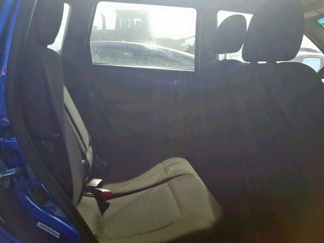 JA4LX41F36U021553 - 2006 MITSUBISHI OUTLANDER BLUE photo 6