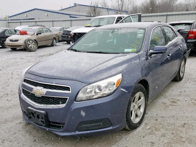 1G11C5SAXDF256253 - 2013 CHEVROLET MALIBU 1LT 蓝色 照片 2