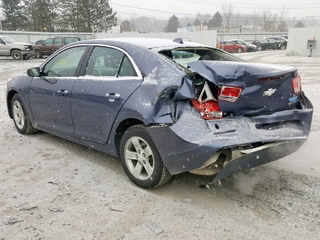 1G11C5SAXDF256253 - 2013 CHEVROLET MALIBU 1LT 蓝色 照片 3