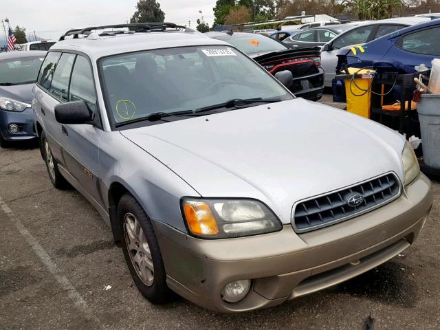 4S3BH665337647690 - 2003 SUBARU LEGACY OUT SILVER photo 1