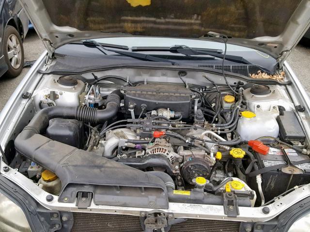 4S3BH665337647690 - 2003 SUBARU LEGACY OUT SILVER photo 7