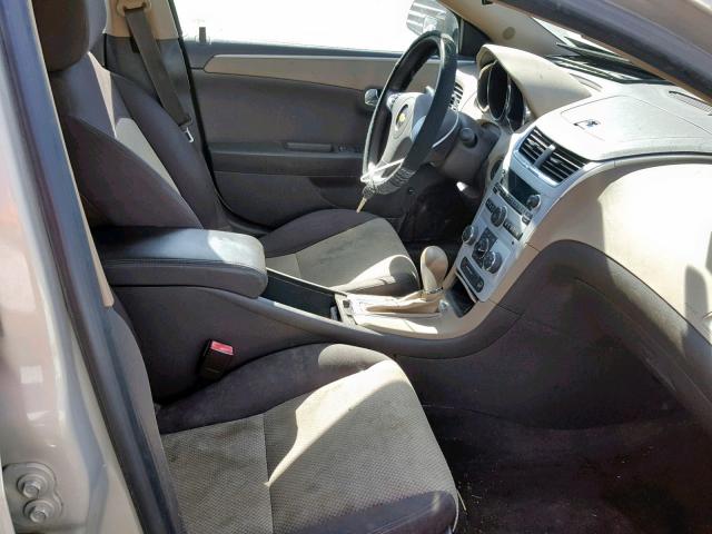 1G1ZB5EB6AF116674 - 2010 CHEVROLET MALIBU LS GOLD photo 5