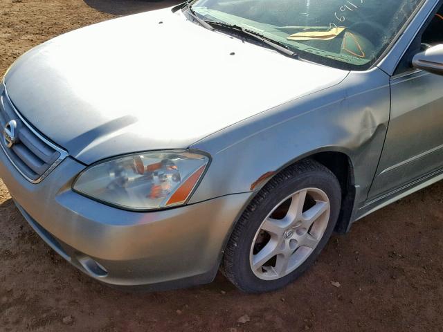 1N4BL11D23C312868 - 2003 NISSAN ALTIMA SE GREEN photo 9