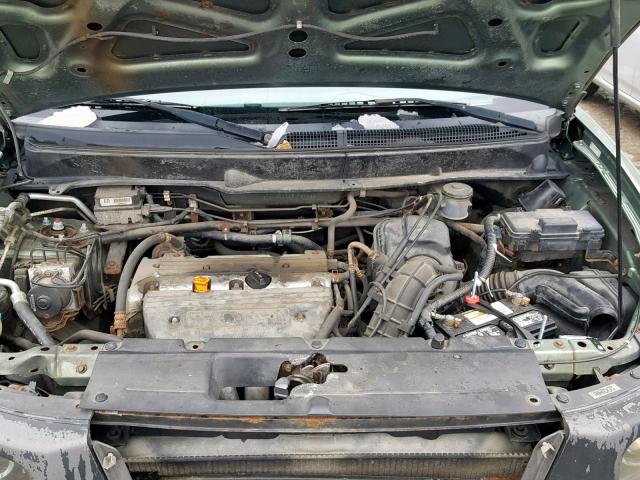 5J6YH28523L050385 - 2003 HONDA ELEMENT EX GREEN photo 7