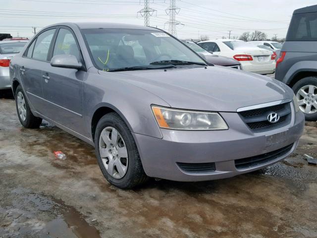 KMHET46C76A129678 - 2006 HYUNDAI SONATA GL SILVER photo 1