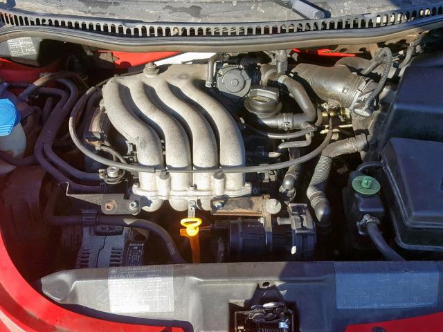 3VWBB61C5WM038017 - 1998 VOLKSWAGEN NEW BEETLE Qırmızı foto 7