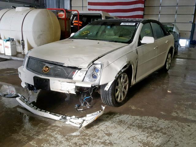 1G6DC67A970126364 - 2007 CADILLAC STS WHITE photo 2