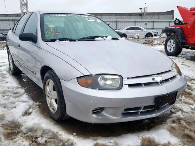 1G1JF52F647244310 - 2004 CHEVROLET CAVALIER L SILVER photo 1