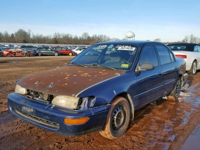 1NXBB02E8VZ651853 - 1997 TOYOTA COROLLA DX BLUE photo 2