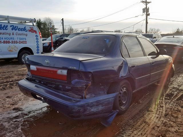 1NXBB02E8VZ651853 - 1997 TOYOTA COROLLA DX BLUE photo 4