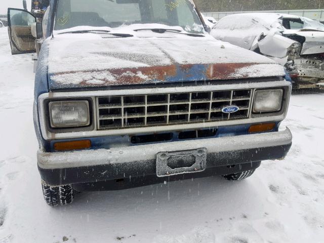 1FMCU14T1JUC03769 - 1988 FORD BRONCO II BLUE photo 7