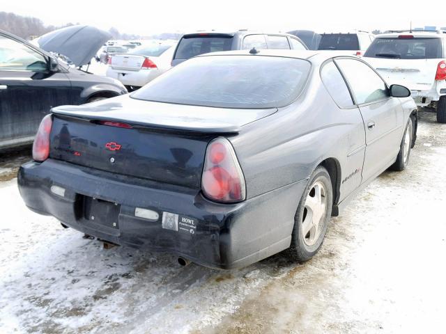 2G1WX12K939156115 - 2003 CHEVROLET MONTE CARL BLACK photo 4