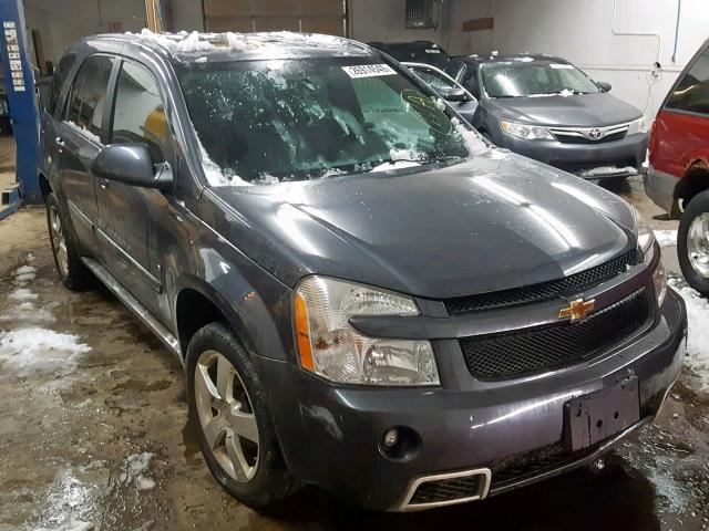 2CNDL037696251154 - 2009 CHEVROLET EQUINOX SP CHARCOAL photo 1