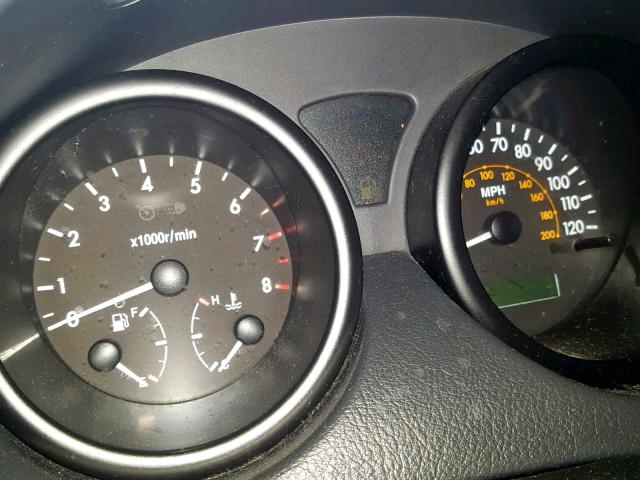 KL1TD666X6B638177 - 2006 CHEVROLET AVEO BASE წითელი ფოტო 8