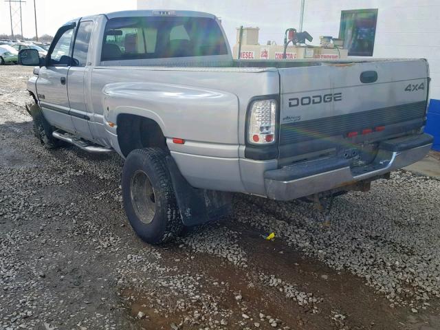 1B7MF33611J222625 - 2001 DODGE RAM 3500 BEIGE photo 3