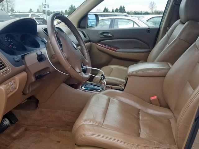 2HNYD18623H549425 - 2003 ACURA MDX TOURIN BROWN photo 5