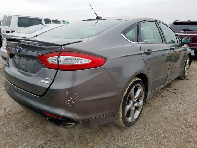 3FA6P0H94DR171628 - 2013 FORD FUSION SE  photo 4