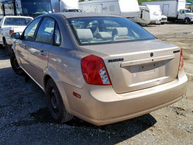 KL5JD56Z26K253710 - 2006 SUZUKI FORENZA BROWN photo 3