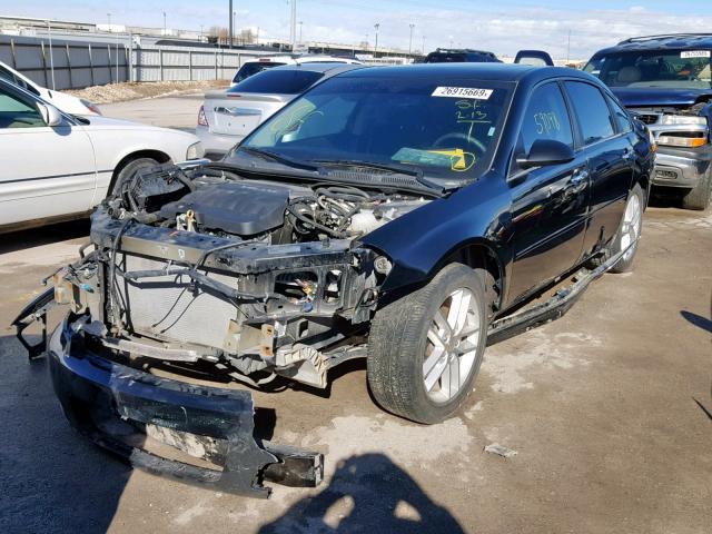 2G1WC5E31F1164347 - 2015 CHEVROLET IMPALA LIM BLACK photo 2