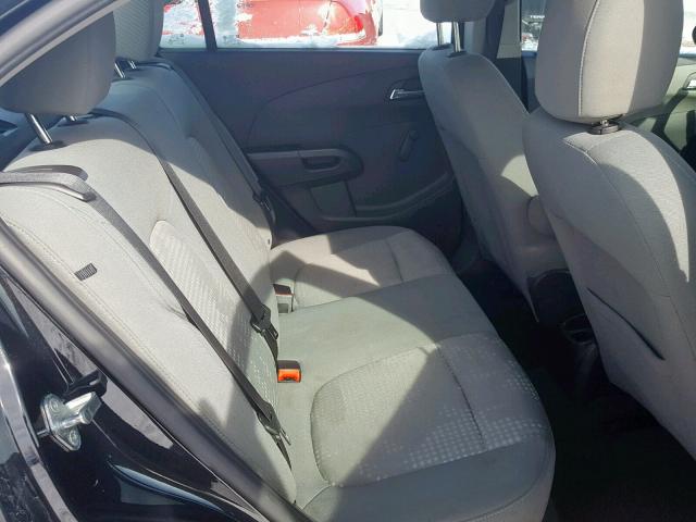 1G1JA5SH2E4226390 - 2014 CHEVROLET SONIC LS BLACK photo 6