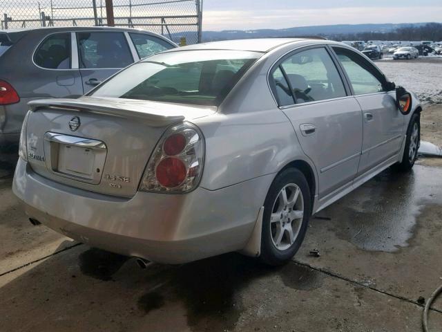 1N4BL11E15C350958 - 2005 NISSAN ALTIMA SE SILVER photo 4